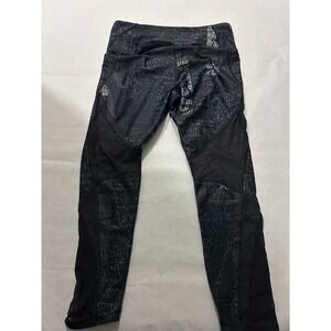 Under‎ Armour Womens Black Leggings Compression Activewear Yoga Large EUC